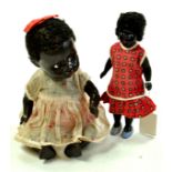 Vintage 9” Pedigree 1950’s Ethnic Baby Doll. Hard plastic PEDIGREE England baby doll with ethnic