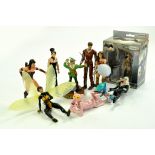 An interesting group of TV Related and themed Figures including Xena Warrior Princess, Wonder