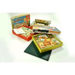 Group of vintage games including Driving Test, Building Sticks plus Hare and Tortoise. Unchecked for