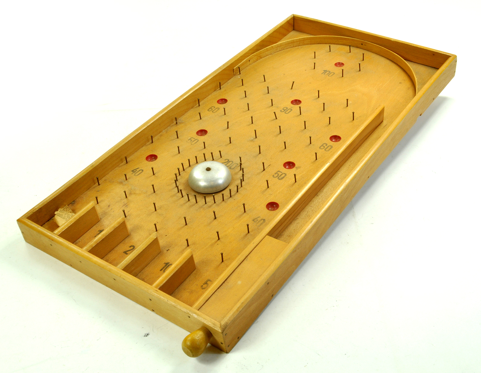 Vintage Wooden Table Top Game. Very Good. Enhanced Condition Reports: We are more than happy to