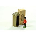 Britains Boxed Guardhut with metal figure. Very Good to excellent. Enhanced Condition Reports: We
