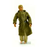 Vintage original issue Action Man. Hands and Feet are complete. Partial Military Uniform.