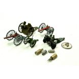 A group of vintage military guns, Britains. Enhanced Condition Reports: We are more than happy to