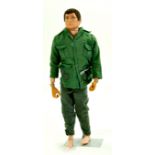 Vintage original issue Action Man. In need of some repair. Enhanced Condition Reports: We are more