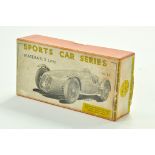 SMEC (England) Vintage issue wooden Sports Car Kit comprising Maserati 2 Litre. Verified complete.