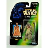 Star Wars Carded Figure comprising Tusken Raider, Power of the Force. Notable feature is the card