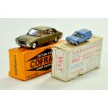 Solido Special Edition Peugeot 504, limited to 300 plus Scratch Built Morris Marina Van in 1/76.