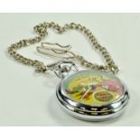Original and wonderfully kept Ingersoll Dan Dare Pocket Watch with chain. Excellent. Note: We are