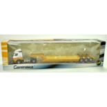 Cararama 1/50 truck issue comprising Jack Harvey Low Loader. Excellent with box. Note: We are always