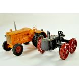 Cottonwood Acres scarce Custom Build 1/16 Minneapolis Moline Tractor plus Massey Harris issue.