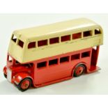 Dinky No. 290 Double Decker Bus. Lacking decal but generally good. Note: We are always happy to