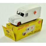 Dinky No. 253 Daimler Ambulance. Very good to excellent, minimal age wear in fair box. Note: We