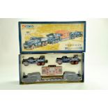 Corgi Diecast Truck issue comprising No. 55201 Diamond T Heavy Haulage Set in the livery of