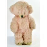 Merrythought (for Harrods) Pink Teddy Bear. Generally fair to good. Note: We are always happy to