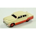 Dinky No. 170 Ford Fordor Sedan Low-line. Issue is two-tone pale cream and red including red