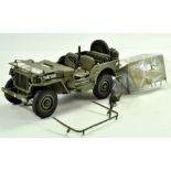 High Detail, Franklin Mint, US Army Jeep. Appears complete, comes with inner PS Packing box. Note: