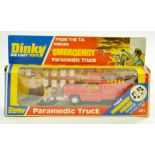 Dinky No. 267 Paramedic Truck from the TV Series Emergency. Very good to excellent in very good to