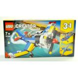 Lego Creator Set 3 in 1 No. 31094 Race Plane. Unopened. Note: We are always happy to provide