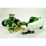 Misc group of Farm models, Ertl 1/16 John Deere. Some playwear. Fair to Good. Note: We are always