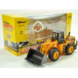 Top Race 1/40 Construction Issue Wheel Loader. Appears very good to excellent with original box.