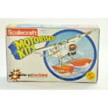 Scalecraft Motorised plastic model kit comprising Flying Doctor Sea Plane. Complete. Note: We are