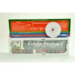 Corgi Diecast Truck issue comprising No.CC14002 Volvo FH Curtainside in the livery of Eddie Stobart.