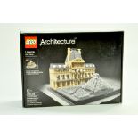 Lego Architecture Set No. 21024 comprising Louvre. Set has been previously assembled and packed