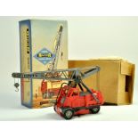 Victory Industries Ransome Rapier Model Crane. Large scale plastic battery operated model is red/