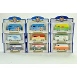 Oxford Diecast VW Promotional Van, Limited Edition Series, comprising various issues. Excellent in