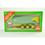 Siku 1/32 Farm issue comprising Krampe Tri-axle Trailer. Excellent, never removed from box. Note: We