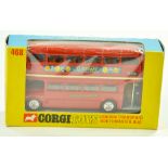 Corgi No. 468 London Transport Routemaster Bus in the livery of Outspan. Very good to excellent in