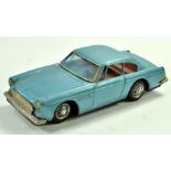 Bandai Tinplate Ferrari 250. Fricton Driven. Appears generally very good, some light dents and