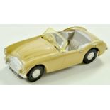 Triang Spot-On No. 105 Austin Healey 100-Six in beige. Generally very good. Note: We are always