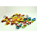 Matchbox diecast group comprising mostly kingsize and superkings issues. Mostly in need of repair or