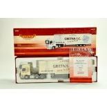 Corgi Diecast Truck issue comprising No. CC13910 Foden Alpha Step Frame Curtainside in the livery of