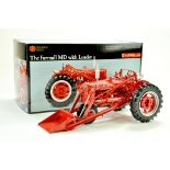 Ertl 1/16 Farm Issue comprising McCormick Farmall MD Tractor with Loader. Precision Series.