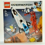 Lego Overwatch No. 75975 Watchpoint Gibralter Set. Unopened. Note: We are always happy to provide