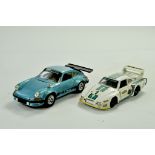 EIDAI 1/25 Porsche 935 plus Burago Porsche 911. Generally both excellent. Note: We are always