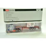 WSI 1/50 diecast truck issue comprising PCM Volvo Flatbed Trailer in the livery of Steve Swain.