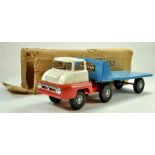 Triang Large Thames Trader Articulated Lorry. Model is red / white, including chassis, blue body.