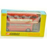 Corgi No. 468 London Transport Routemaster Bus in the livery of Madame Tussauds. Very good to