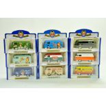 Oxford Diecast VW Promotional Van, Limited Edition Series, comprising various issues. Excellent in