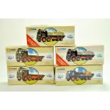 Corgi Diecast Truck issues x 5 comprising classic series, mostly Eddie Stobart. Appear very good