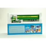 Universal Hobbies Diecast Truck issue comprising 1/50 Scania Curtainside in the livery of Sparks.
