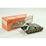 Unusual Russian Made Diecast CY-100 Battle Tank. Excellent with Box. Note: We are always happy to