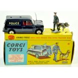 Corgi No. 448 BMC Mini Police Van with Tracker Dog. Complete with figure. Very good to excellent,