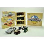 Corgi Diecast group comprising various bus issues plus Franklin Mint Mercedes and other loose items.