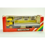 Britains 1/32 Farm issue comprising No. 9582 Flat Bed Lorry, unusual variation with autoway cab.