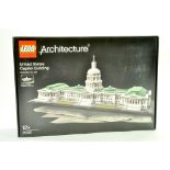 Lego Architecture Set No. 21030 comprising United States Capitol Building. Set has been previously