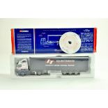 Corgi Diecast Truck issue comprising No. CC12407 Volvo Curtainside in the livery of Van Der